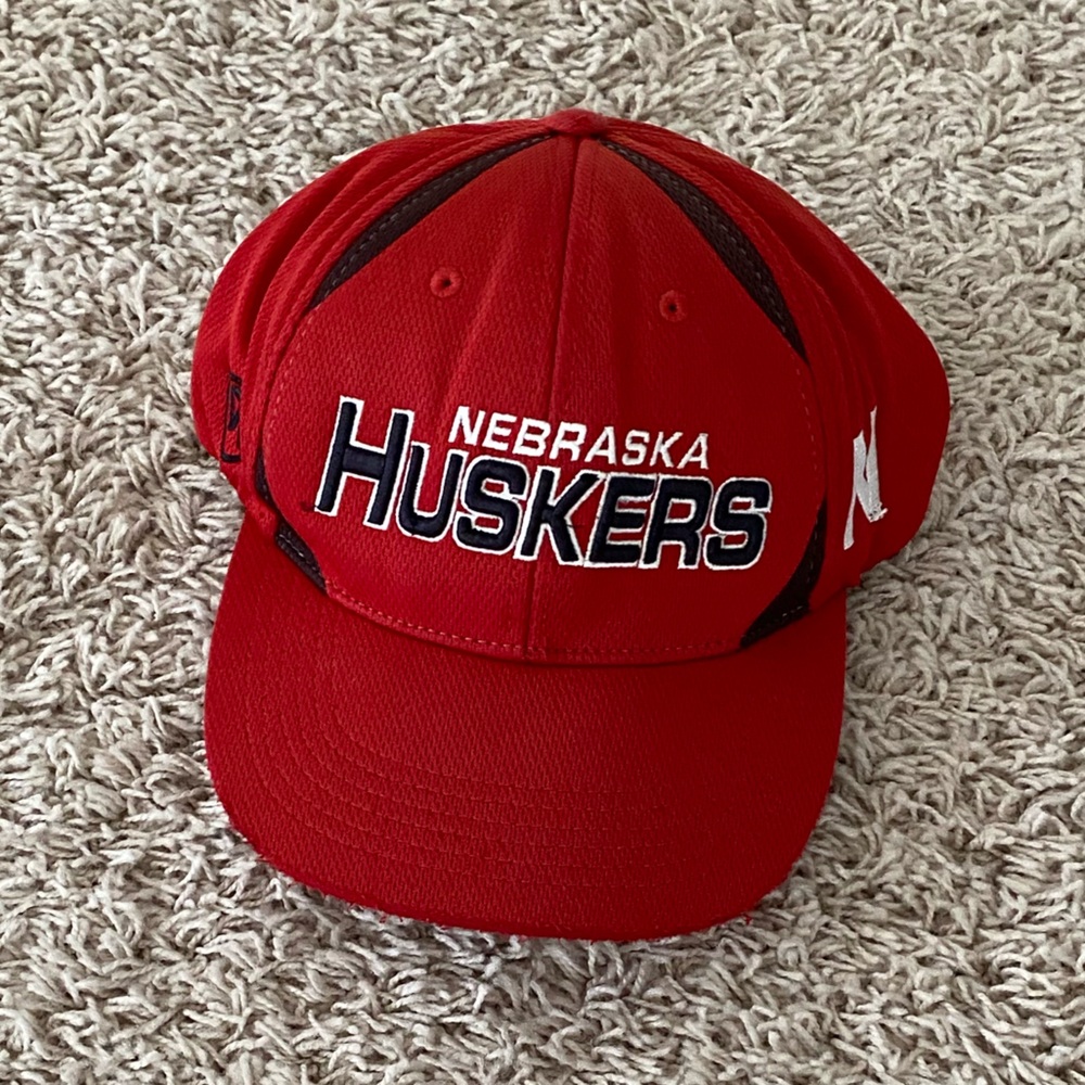 Top of the World Red Nebraska Huskers Hat